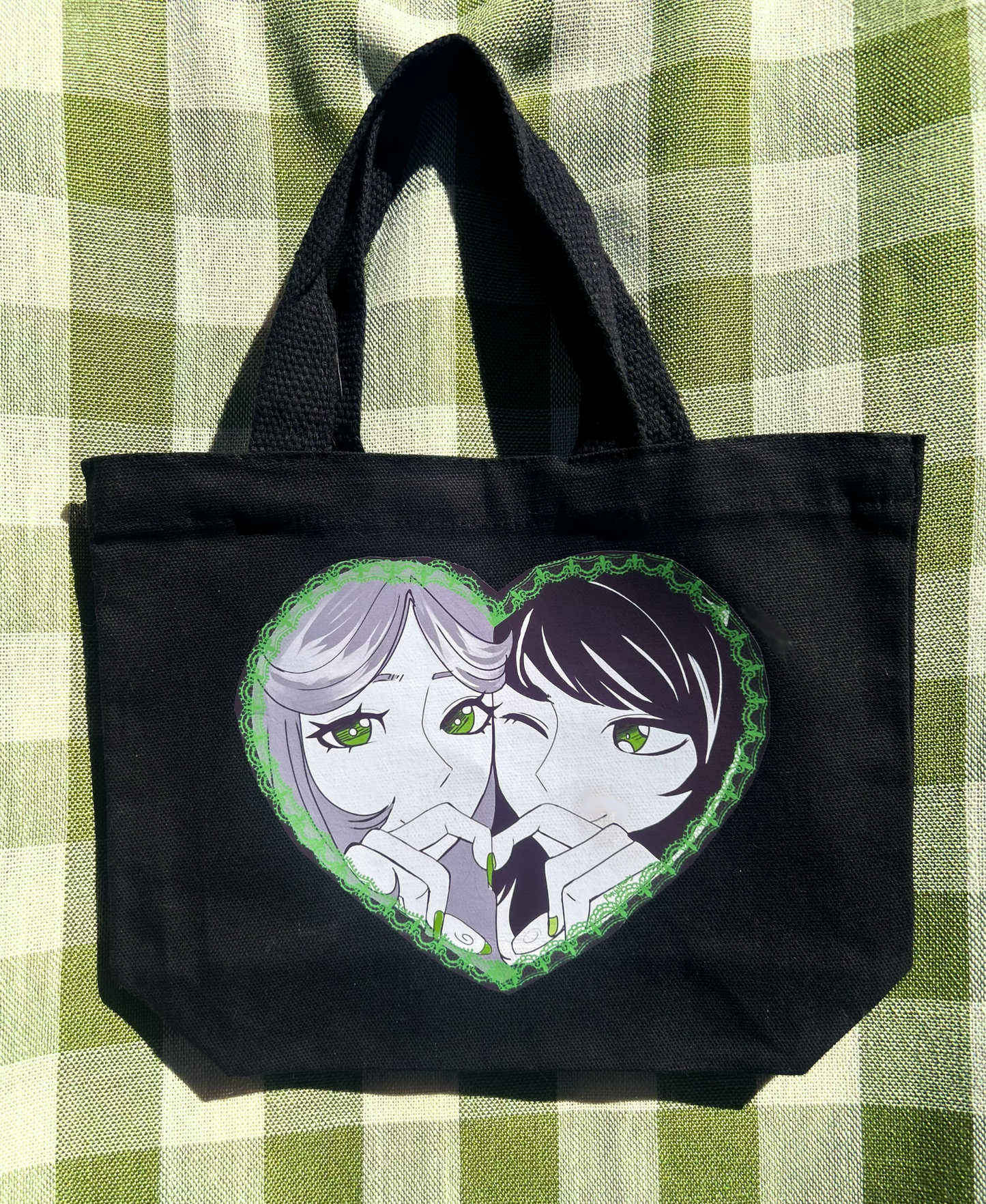 Green Yuri Mini Tote