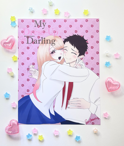 My Dress up Darling print