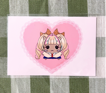 Gyaru Usagi Inspired Mini Print 4" x 6"