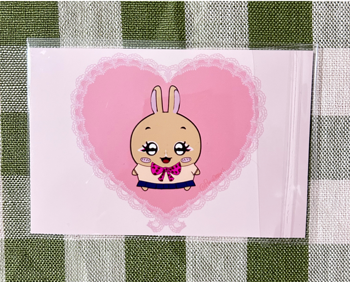 Gyaru Usagi Mini Print