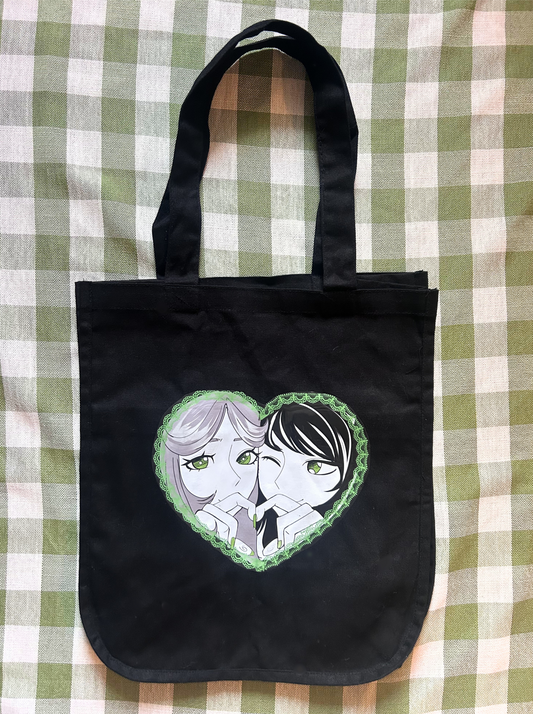 Green Yuri Large Tote bag
