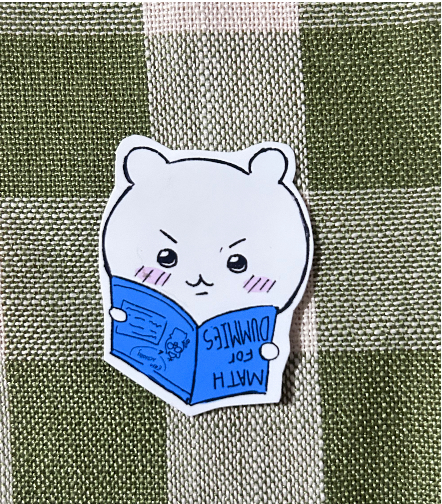 Math For dummies Chiikawa Sticker 1.5"