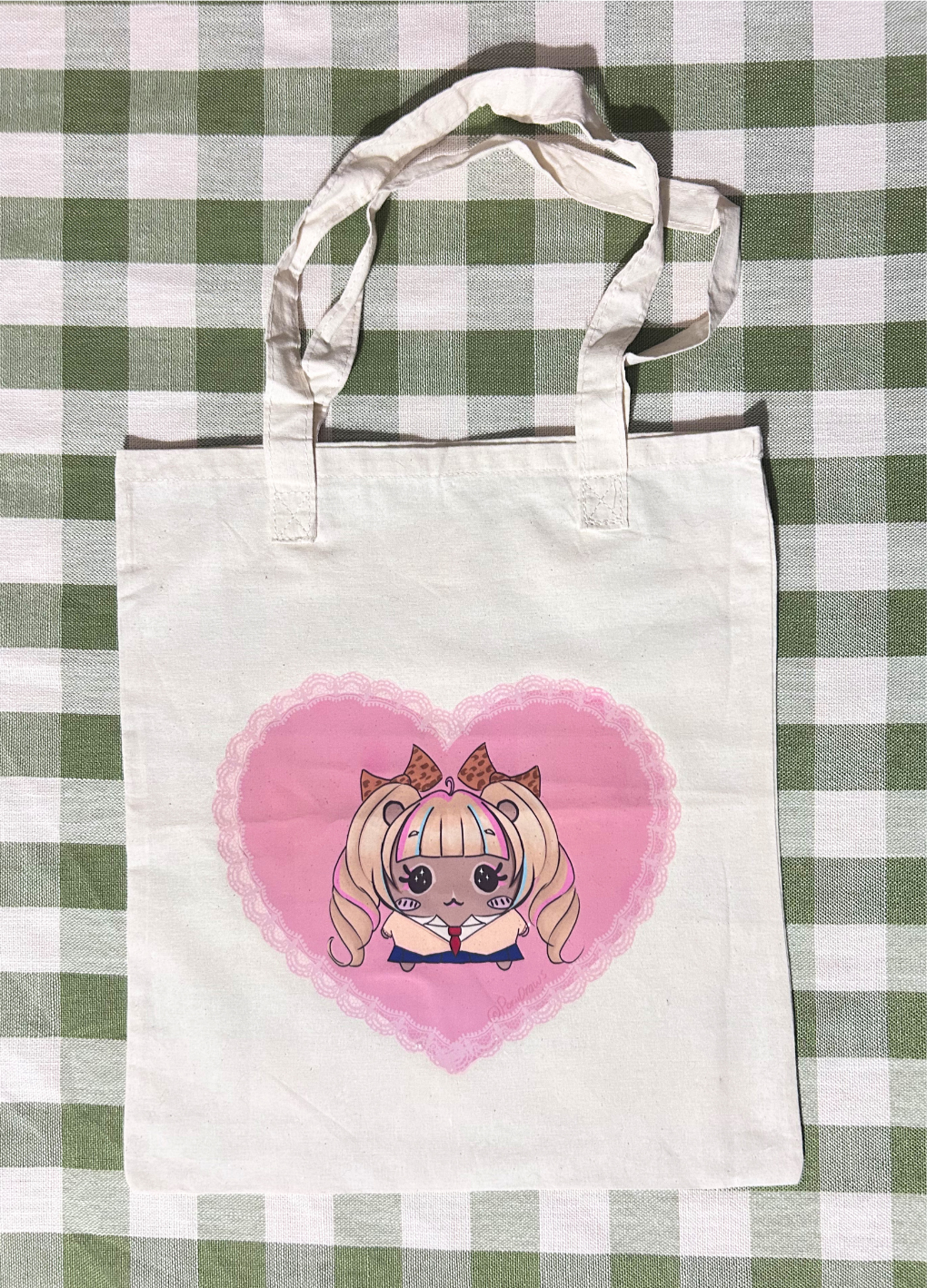 Gyaru Chiikawa Tote Bag 13" x 15"